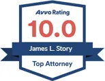 Avvo Rating 10.0 James L. Story